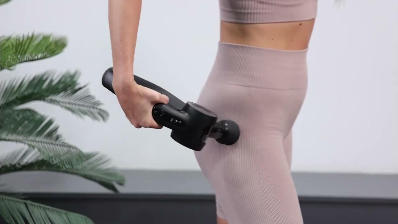 HOW TO TREAT Quads with the Bob and Brad D6 PRO Massage Gun YouTube