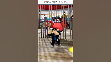 Trolls the Clown’s Prison Run Obby🤣 #roblox #shorts