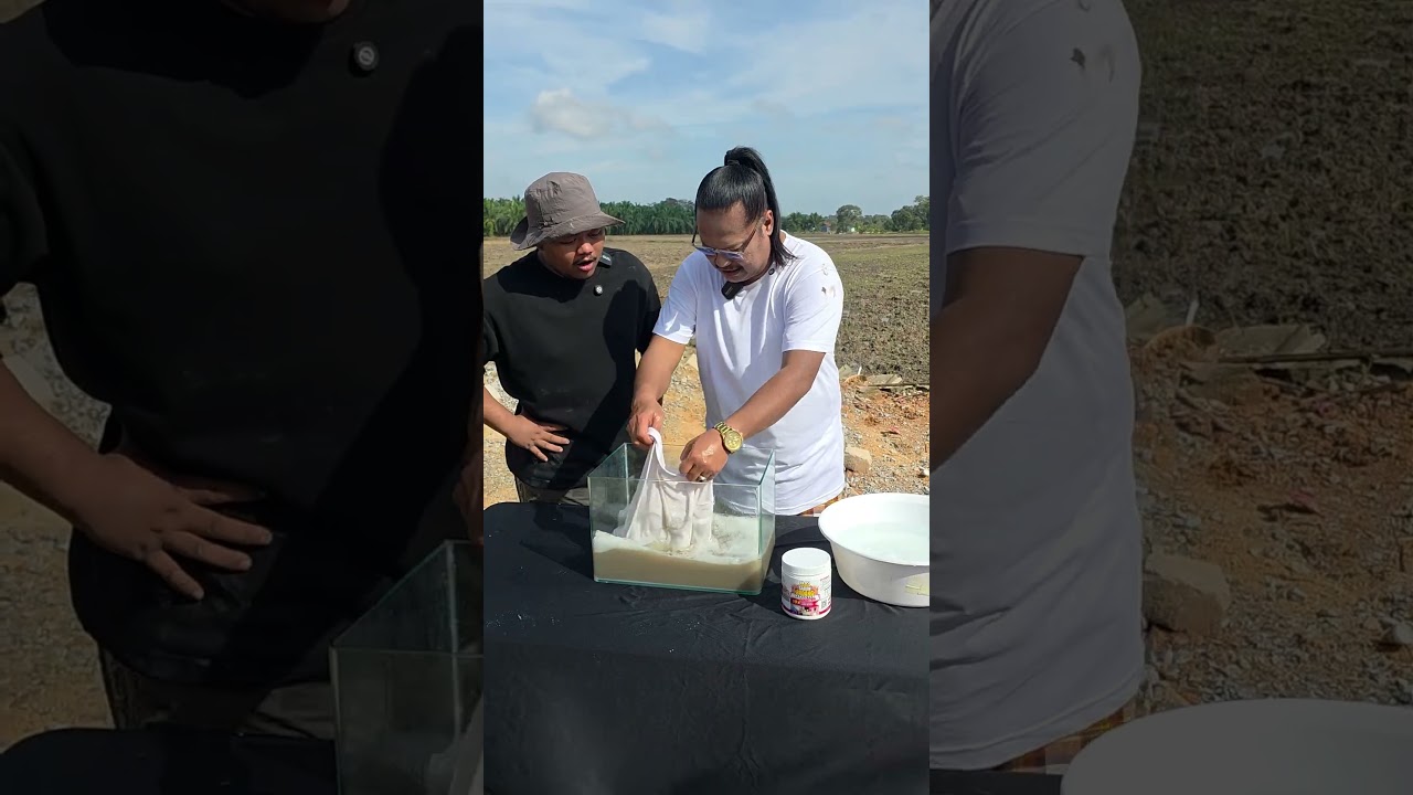 DEKAT BENDANG PUN NAK BERGADUH, NASIB BAIK ADA SABUN BADANG