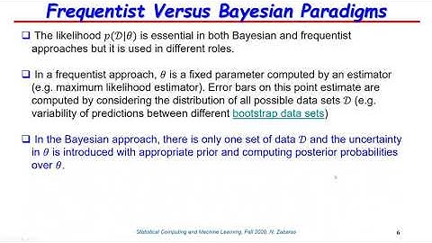 Lecture 8 - Maximum Likelihood Estimation