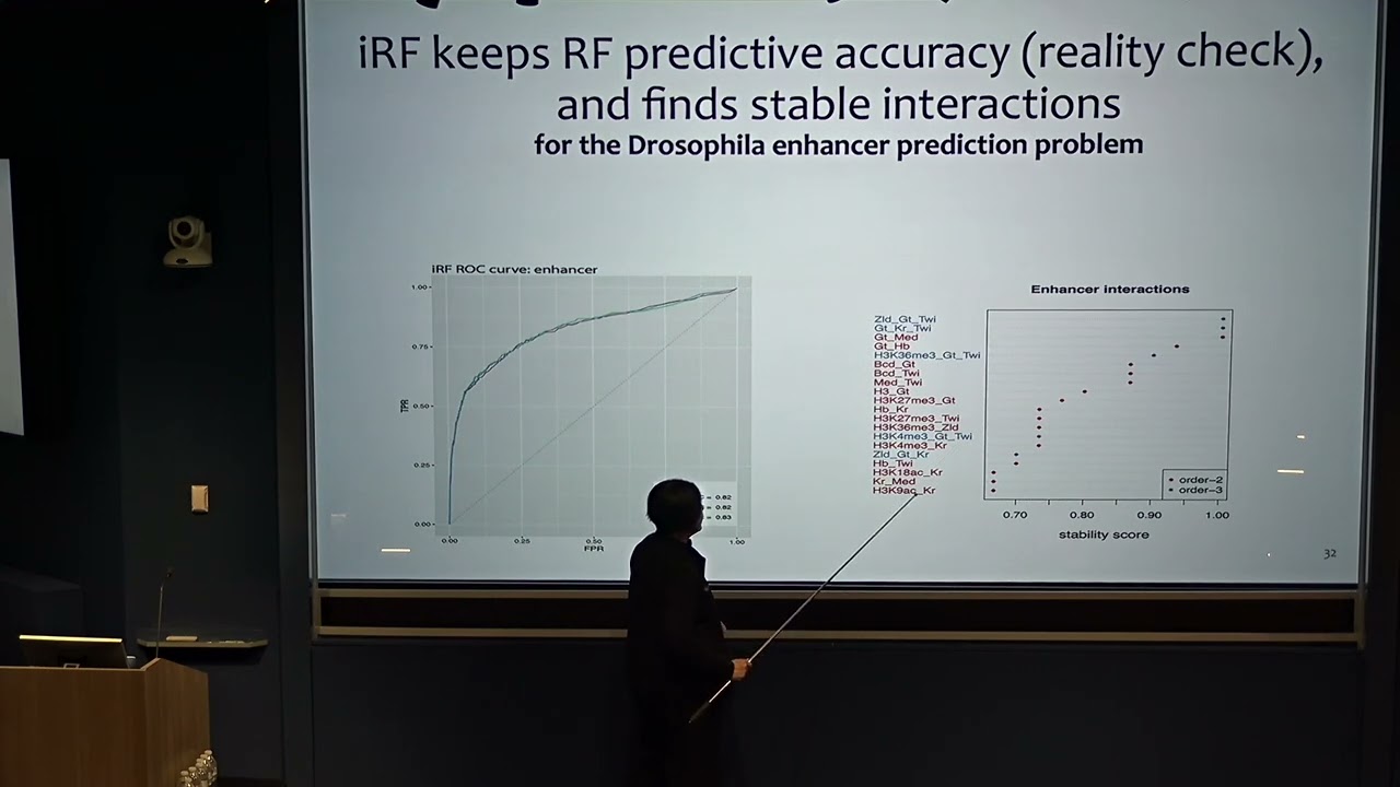 Bin Yu — Understanding Deep Learning Models via Interaction Importance (Sept. 25, 2025)