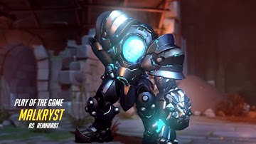 Overwatch - Play of the Game - Reinhardt - Eichenwalde