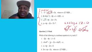 MAT1503: PART3-Linear algebra matrix,unique,inconsistency,no solutions System - mntwana wabantu screenshot 1