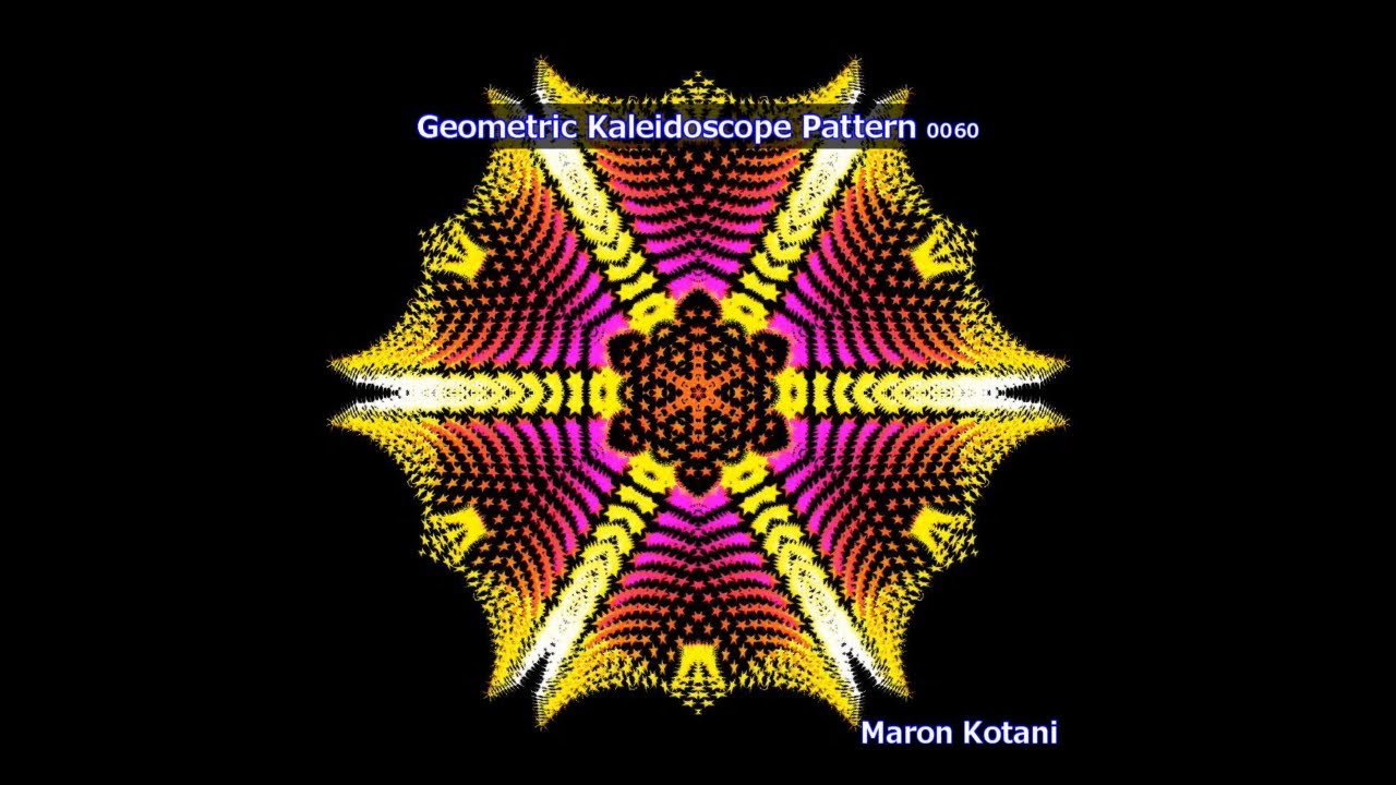 Geometric Kaleidoscope Pattern 0060 - YouTube