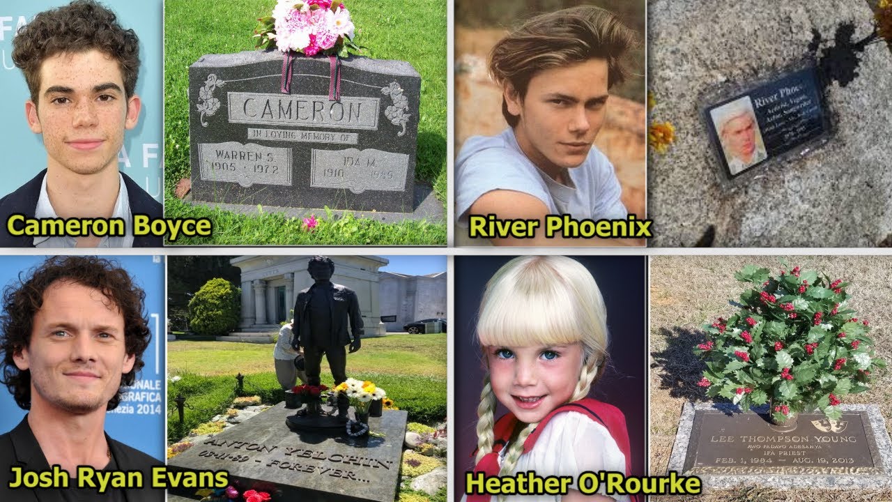 😢  50 Graves Of Hollywood Child Actors  |  Died Too Soon . . .