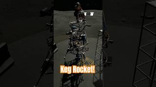 A rocket made from beer kegs! #spacesim #indiegame #rocket #science #ksp