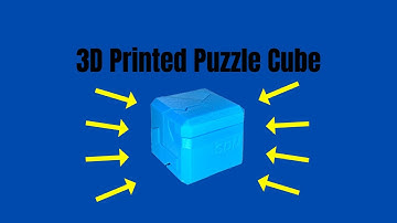 Making an *AMAZING* Puzzle Cube 3D Printed