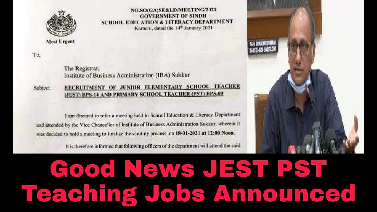 Good News JEST PST Jobs Announced | LLHYO Jobs Updates