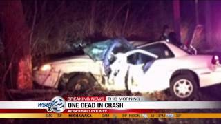 Driver dead after crash in Kosciusko County