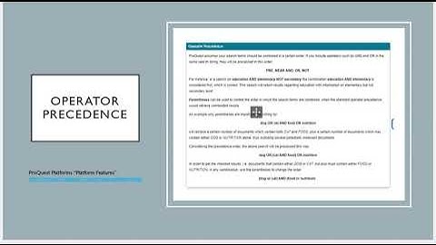 Advanced Search Strategy Boolean Operators