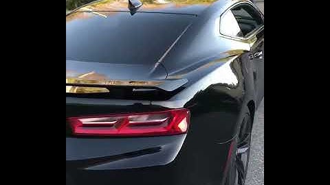 ‘16 Camaro SS donuts