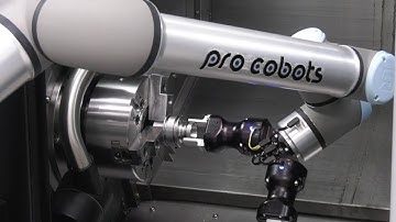 Hurco TM8 with a COBOT makes light work of automation