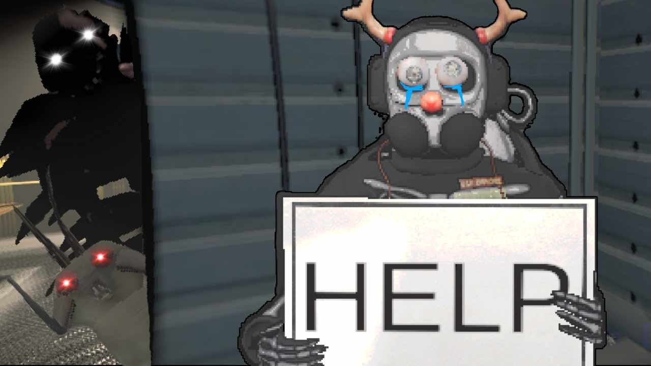 SCARED Waffles screaming [LETHAL COMPANY] !HEADPHONE WARNING!