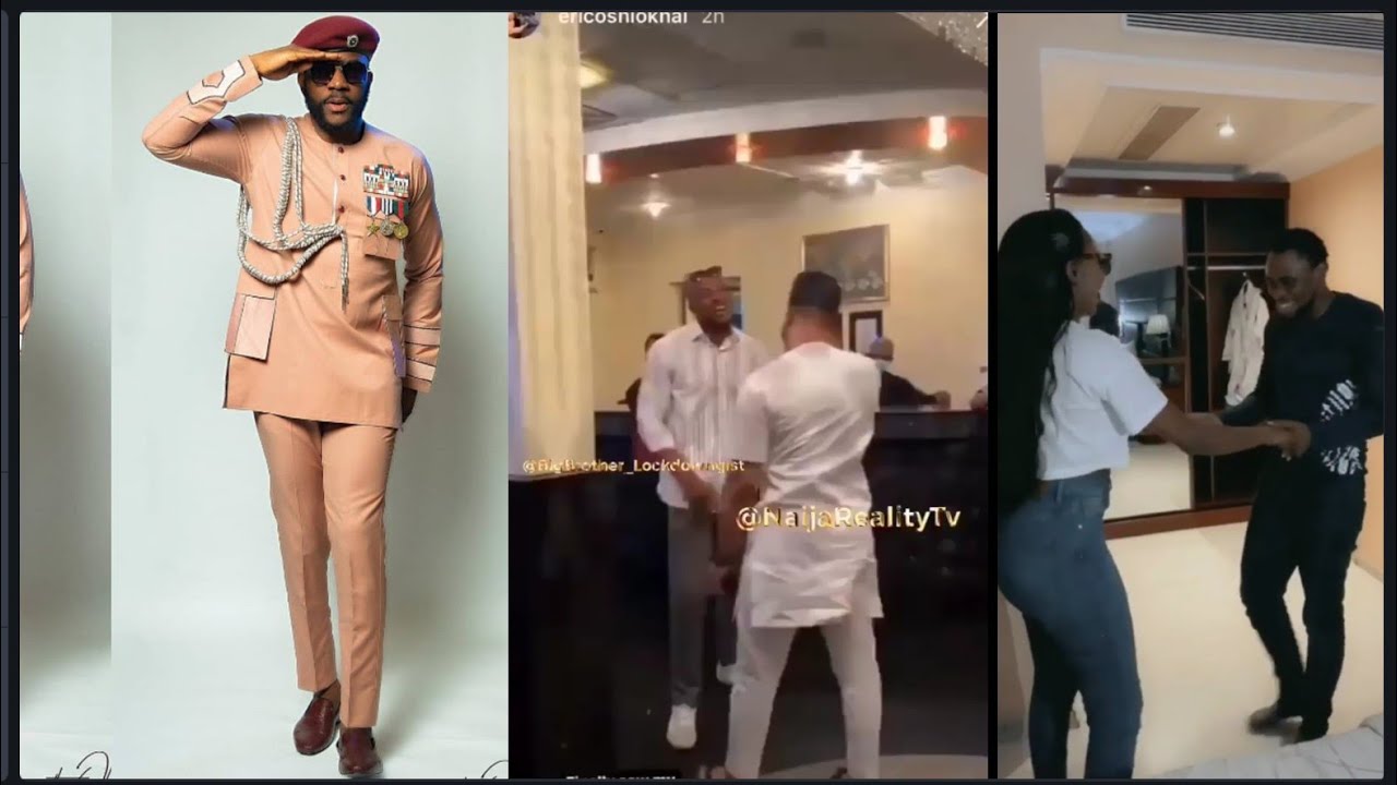 Ozo Wathoni Trikytee and Eric Reunite, Ebuka interview with Triky on who is not real in the house.