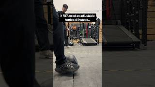 If FIFA used an adjustable kettlebell..