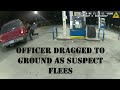 Officer DRAGGED to ground | Results in HIGH SPEED pursuit w/ Arkansas State Police - Multi FELONIES