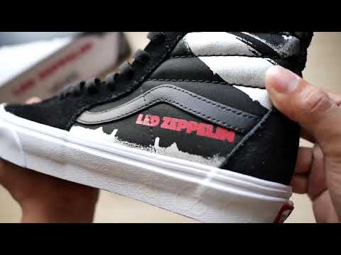 vans sk8 hi led zeppelin