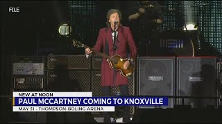 Paul McCartney coming to Knoxville in May