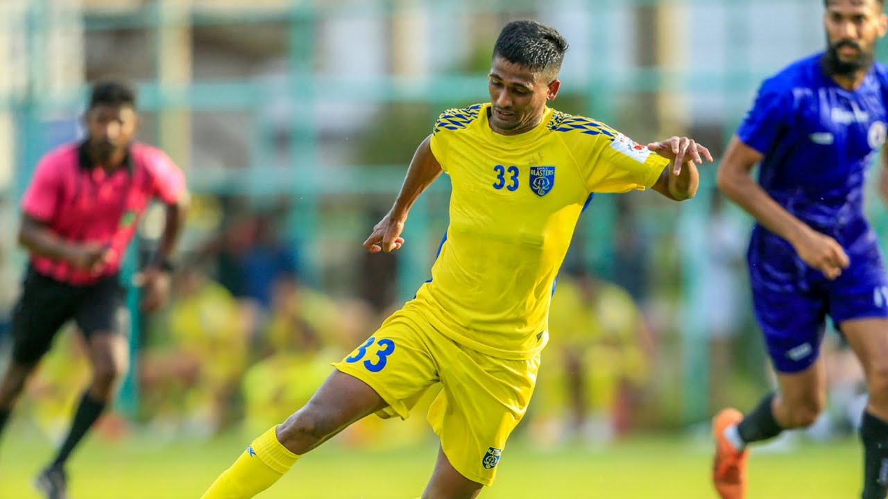 Sreekuttan | Goal vs Kerala United | Kerala Blasters - YouTube