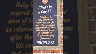 New Orleans Ruby Slipper Beloved Cafe 👍🏽