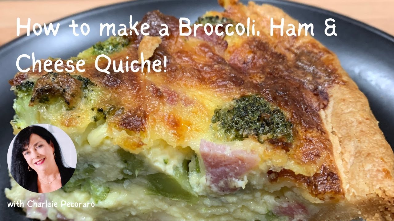 How to make a Ham, Cheese & Broccoli Quiche!