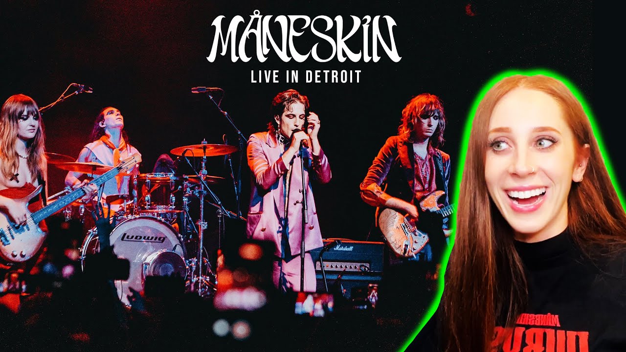 I FINALLY SAW MÅNESKIN LIVE! THE FILLMORE DETROIT 11.18.22