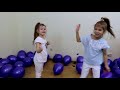 Изучаем цвета Лопаем воздушные шарики Развивающее видео