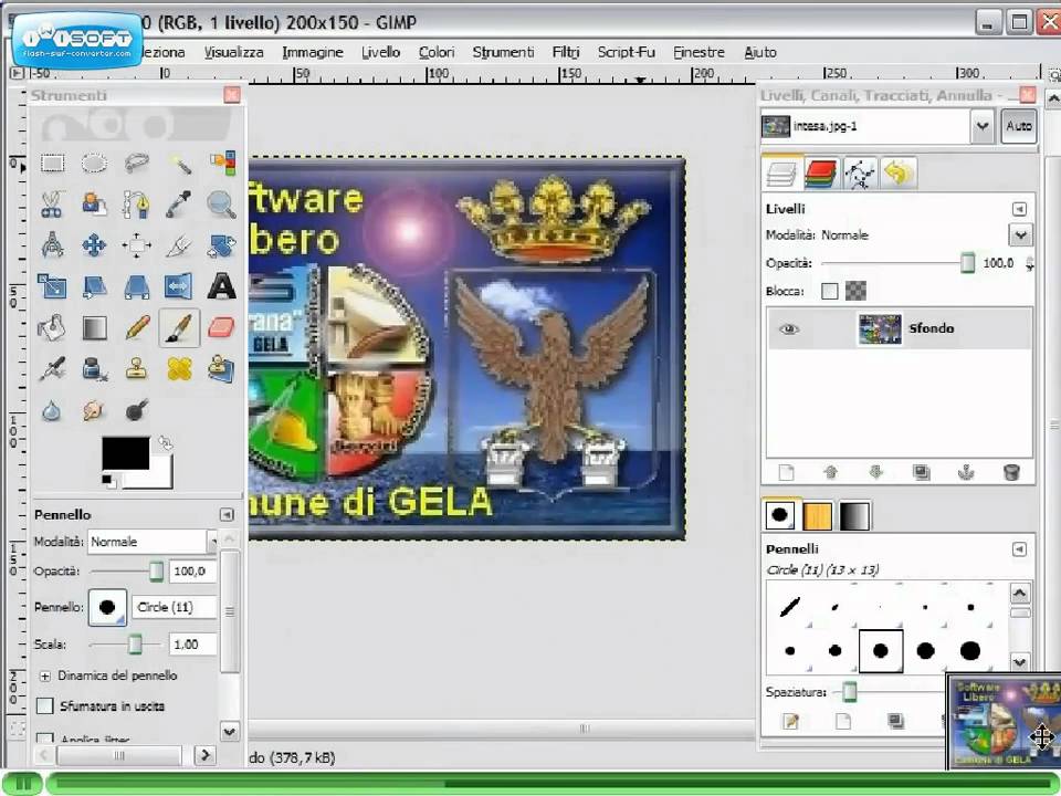 Gimp Videotutorial Italiano Parte 26 - Trucchi - YouTube