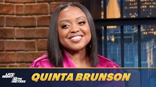 Quinta Brunson Gets Emotional Talking About Sheryl Lee Ralph's Emmy Win