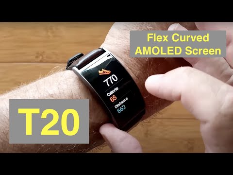SENBONO T20 IP67 Fitness Tracker 1.5‘’ Flex AMOLED Blood Pressure Smartwatch: Unboxing and 1st Look