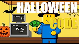 [HALLOWEEN🎃] SUPERMARKET SIMULATOR CODES 🎃[ROBLOX]🎃 screenshot 2