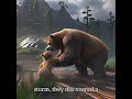 This Bear Dad's Bravest Moment Will Make You Cry #shorts #emotional