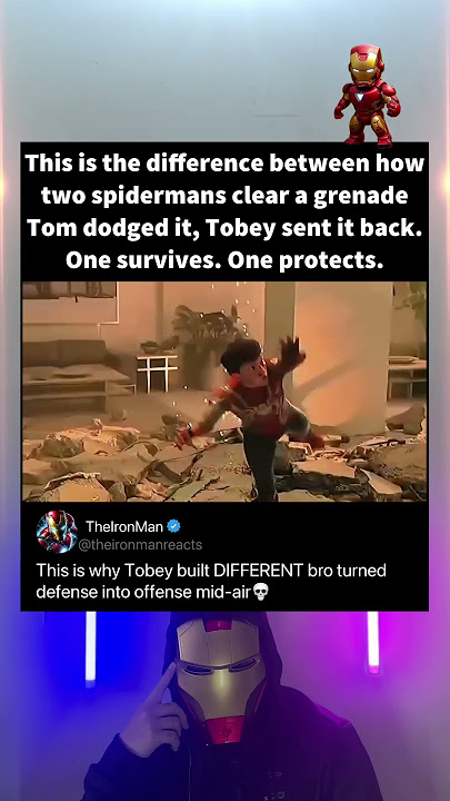 This is why Tobey was always him #mcu #avengers#spiderman