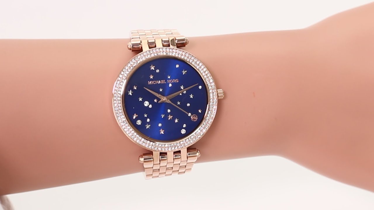 michael kors watch with stars