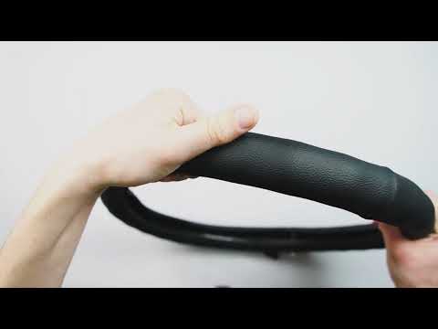 (Арт. WB: 34803683) Оплетка на руль натуральная кожа / Подарок мужчине / Чехол для руля автомобиля