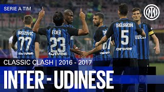 5 GOALS TO PUT ON A SHOW 🤩 | INTER 5-2 UDINESE 2016/17 | CLASSIC CLASH - EXTENDED HIGHLIGHTS ⚽⚫🔵