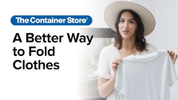 A Better Way To Fold Clothes