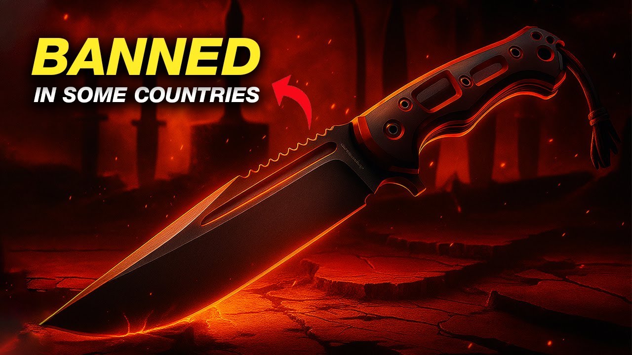 Top 10 Most Dangerous & Deadly Knives in the World! Tops Knives & Cold Steel! Part 4