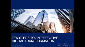 Ten Steps to an Effective Digital Transformation