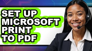 How to Set Up Microsoft Print to Pdf (easy Method)