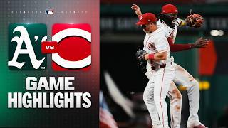 A's vs. Reds Game Highlights (8/5/26) | MLB Highlights