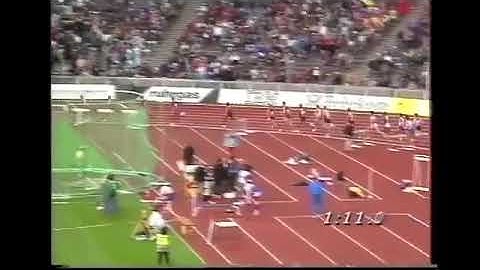 نور الدين مرسلي سباق المايل برلين سنة 1993Noureddine, the senders of the Berlin Mile race in 1993