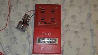 Simplex 2901-9840 With A Wheelock RSSP-241575W (Continuous, Code 3 and March time)