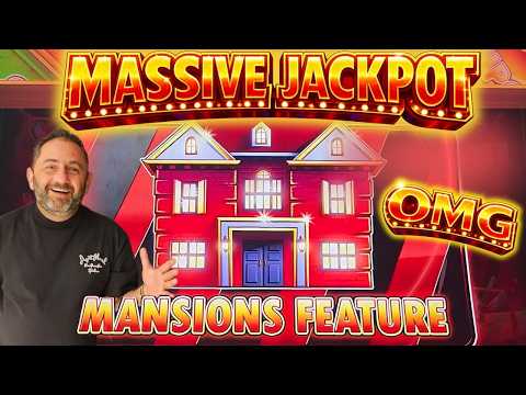 OMG!!! MASSIVE JACKPOT ON MANSIONS FEATURE 🤑🔥