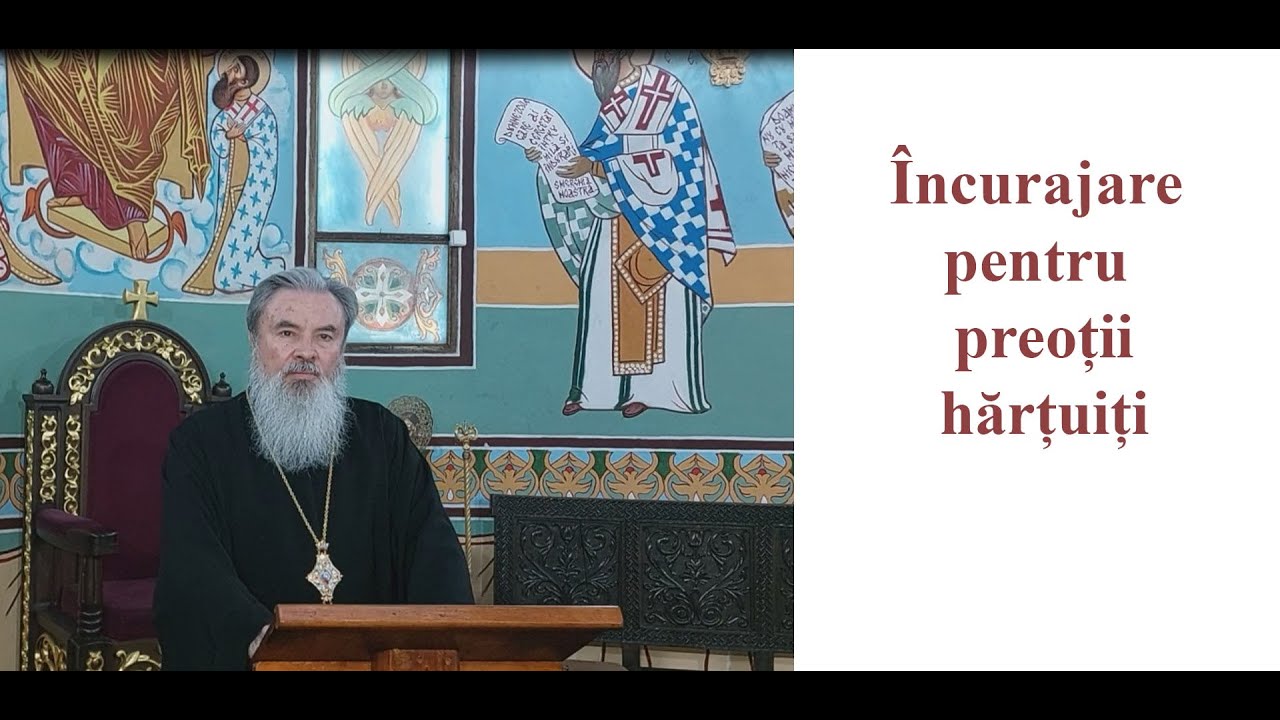 Încurajare pentru preoții hărțuiți