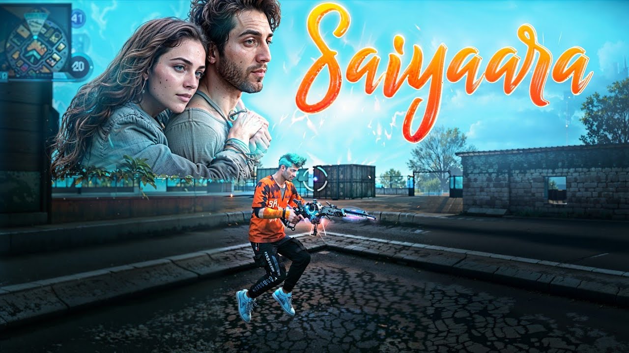 ⁣Saiyaara 🥰 Song Free Fire Montage| Trending song | Free Fire Song| Free Fire Status