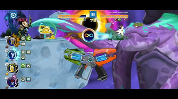 Boss fight with Water elemental and Earth elemental fusion shot | Slugterra slug it out 