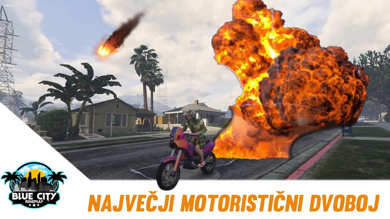 NAJVEČJI motoristični dvoboj V MESTU  (GTA 5 RP     BlueCityRP)