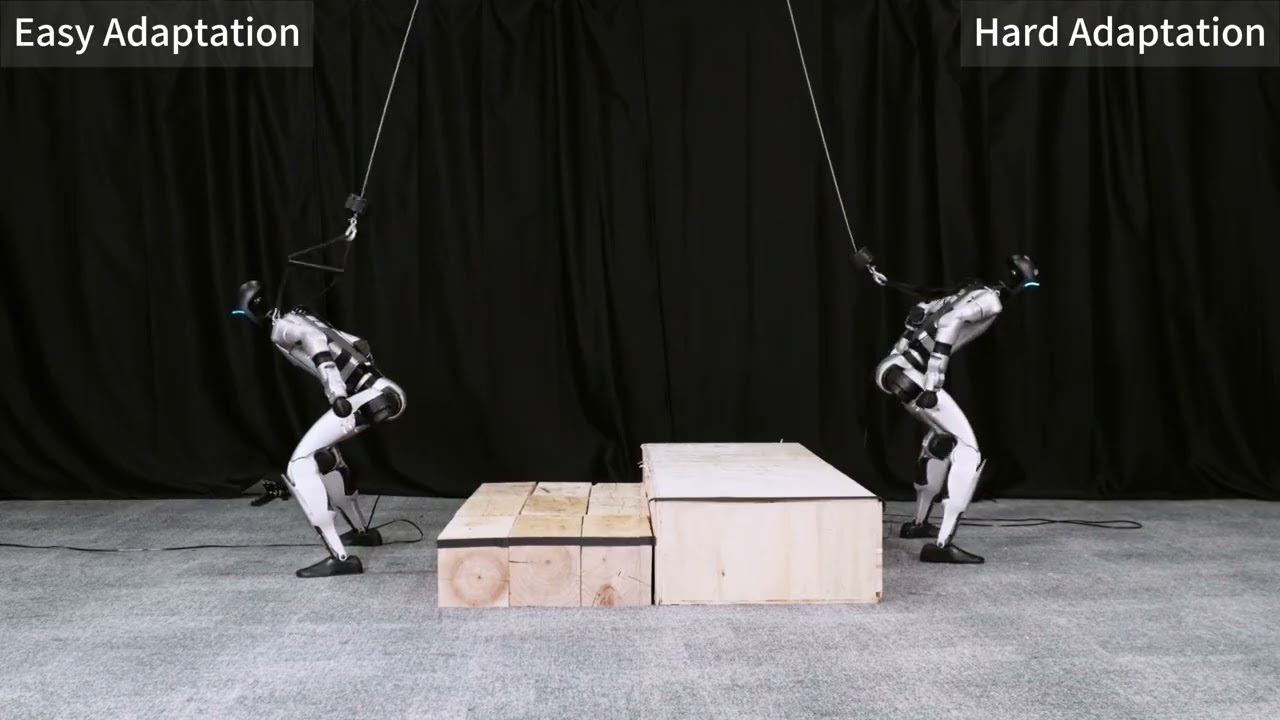 AdaMimic: Towards Adaptable Humanoid Control via Adaptive Motion Tracking