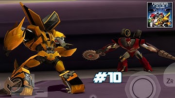 Transformers Prime: The Game Walkthrough Part 10 | Dangerous Vantage (Bumblebee)